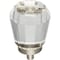 Jeffrey Alexander 1-1/4" Overall Length Satin Nickel Faceted Glass Harlow Cabinet Knob G150L-SN - alternate 1